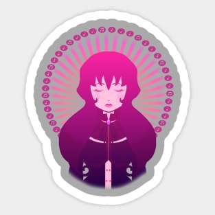 Pink Dolly Luka Sticker